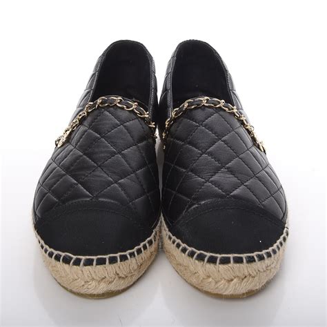 chanel quilted espadrille sandals|espadrilles Chanel shop.